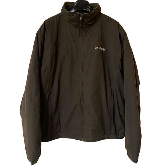 Columbia Men's Brown Northern Voyage 2.0 Fleece Lined Jacket Sz L - Picture 1 of 14